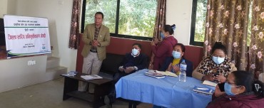 NRCTP-VI orientation program in Sindhupalchowk District