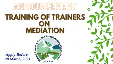 Training of Trainers on Mediation