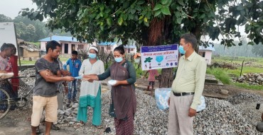 Mask campaign in Kailali district