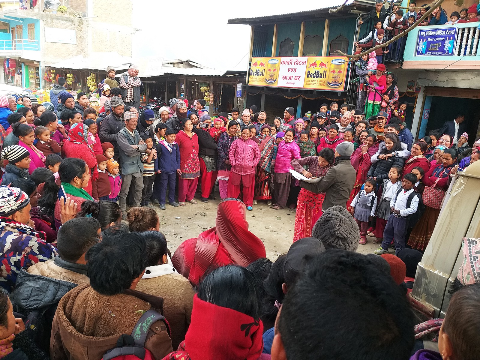 We work with communities